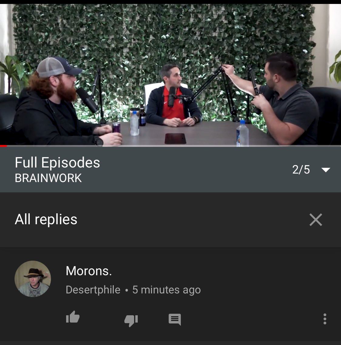 Already some major fans of our #BRAINWORK podcast over on YouTube. Have you checked it out yet? youtube.com/playlist?list=…