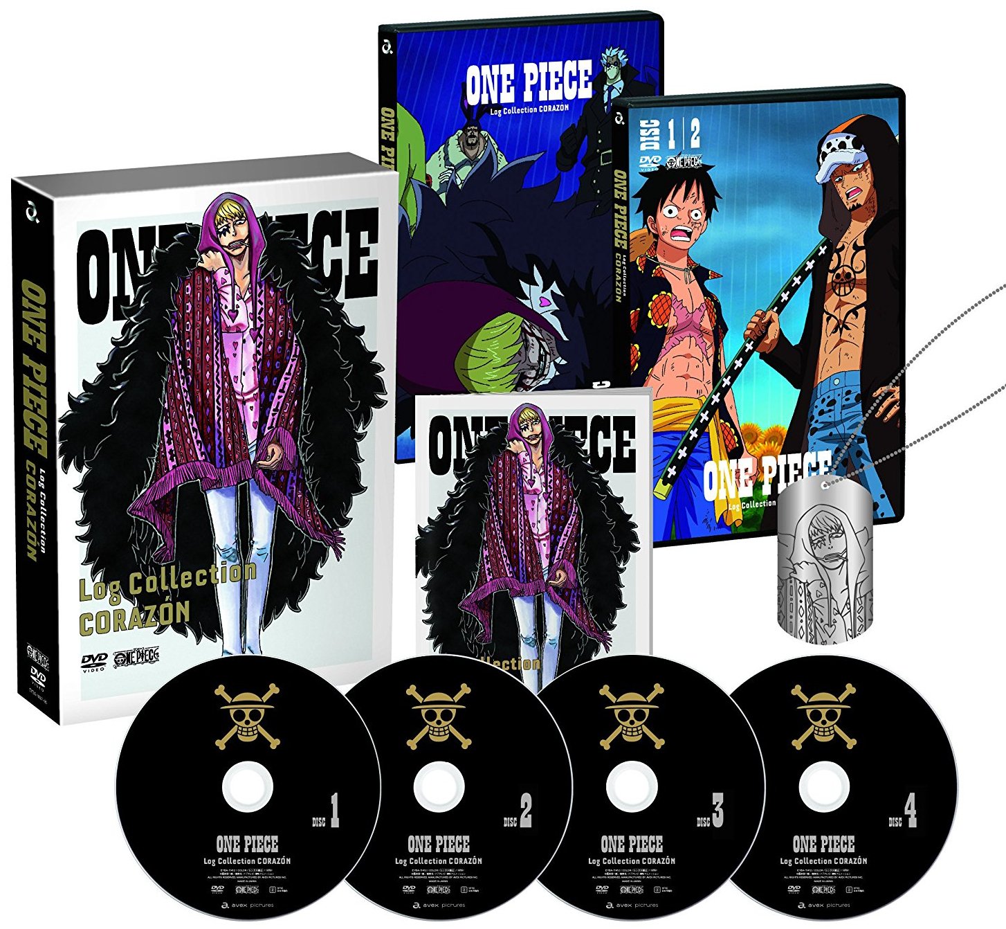 Wtk Auf Twitter Jp Dvd One Piece Log Collection Doflamingo Fujitora Cover Arts T Co Sfihsuggoh T Co 5ruqtbz7uh Twitter