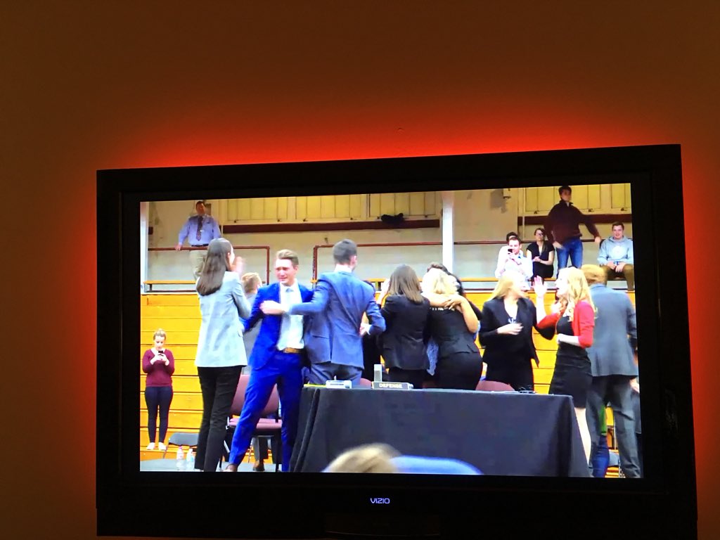 jacobhlevine's tweet photo. Miami wins! So proud of this Mock Trial Family! National Champs! @MiamiMockTrial @miamiuniversity #Mockhawks #MMT https://t.co/NNB7hfz8h7