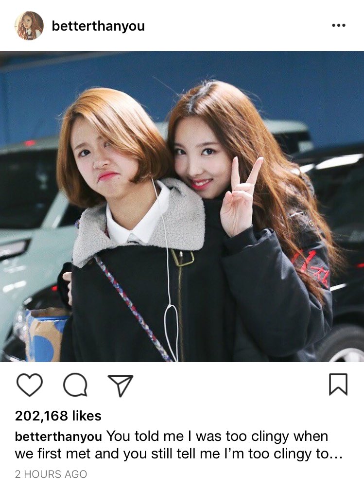 Dahyun checks her Instagram feed part one