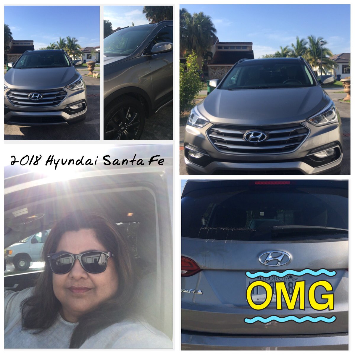juanis111's tweet photo. 💗 Loved the powerful #HyundaiSantaFe with high tech features & a smooth ride! ThkU @Hyundai for an enjoyable experience on Miami highways! #JanieFloresLive #autochica #MiamiUSA #carlover #Hyundai #AWD #SUV #BuenaVidaMedia https://t.co/PkpZlpZFue