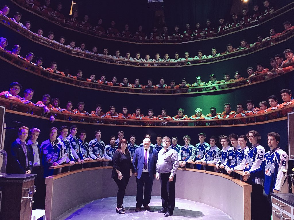 We are excited to officially be kicking off @HC_TELUSCup with <a href="/BiggerSudbury/">Brian Bigger</a>. Good luck to all of the players. Check out all the action happening April 23-29 at @greatersudbury Community Arena. goo.gl/Gt5kho