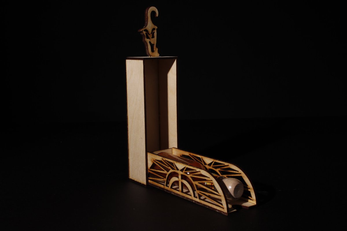 vacsxu's tweet photo. Artwork from our 3D Students Redesigning a hot sauce package using the Laer cutter!
1 million Dollar Hotsauce Bottle
#hotsauce #sxuvac #sxuart #artsxu #laser https://t.co/r3N5GsGHbm