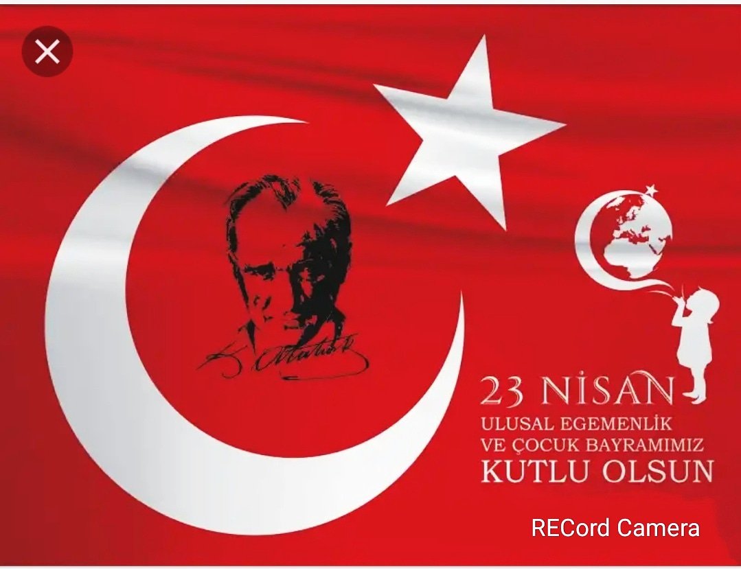 RecordCamera's tweet photo. ”23 Nisan, Türk Milleti'nin kendi geleceğini belirlediği,egemenliğin millet iradesine bırakıldığı ve milletin bağımsızlığını tüm dünyaya haykırdığı,Türk tarihinin önemli dönüm noktalarından birisidir.23 Nisan Ulusal Egemenlik ve Çocuk Bayramınız Kutlu Olsun." #23NisanKutluOlsun https://t.co/JHNV2dwivQ