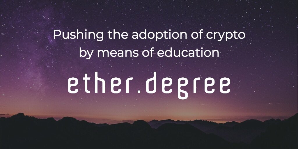 etherdegree's tweet image. Hello Twitter!