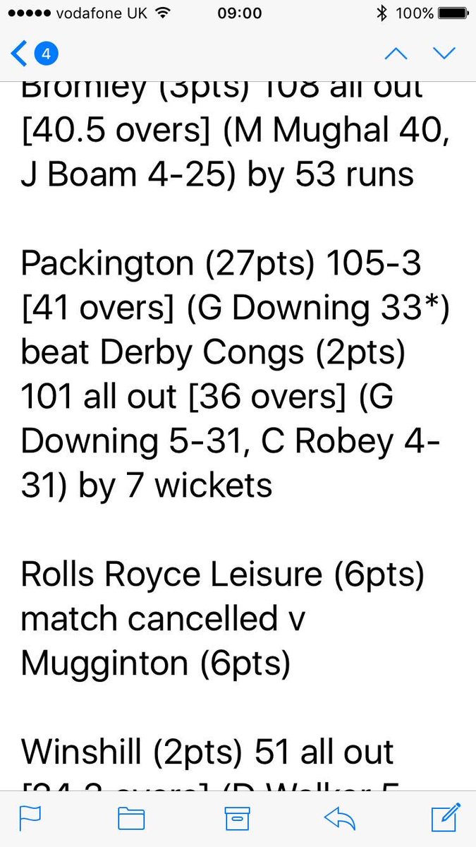 packington_cc's tweet photo. @DerbysCountyLge Think you have this the wrong way around guys. https://t.co/8JDE43lMfL