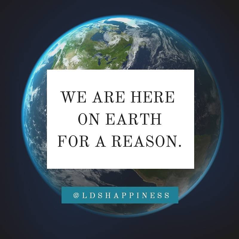 LDSHappiness's tweet photo. Happy Earth day! Never forget that your life has a purpose. #planofhappiness #happyearthday 🌎 #holidayhappiness https://t.co/1q06m4NPDi