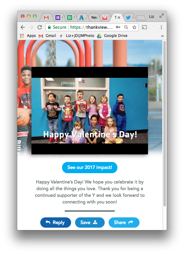 thankviews's tweet photo. ThankView is headed to the #YMCA #NADYO Conference in New Orleans! Come see how we're helping spread the love with personalized video! Check out this example from @ymcapkc: https://t.co/dg23fgVikr #ThankView #ThankYou https://t.co/cDUfPCfFGe