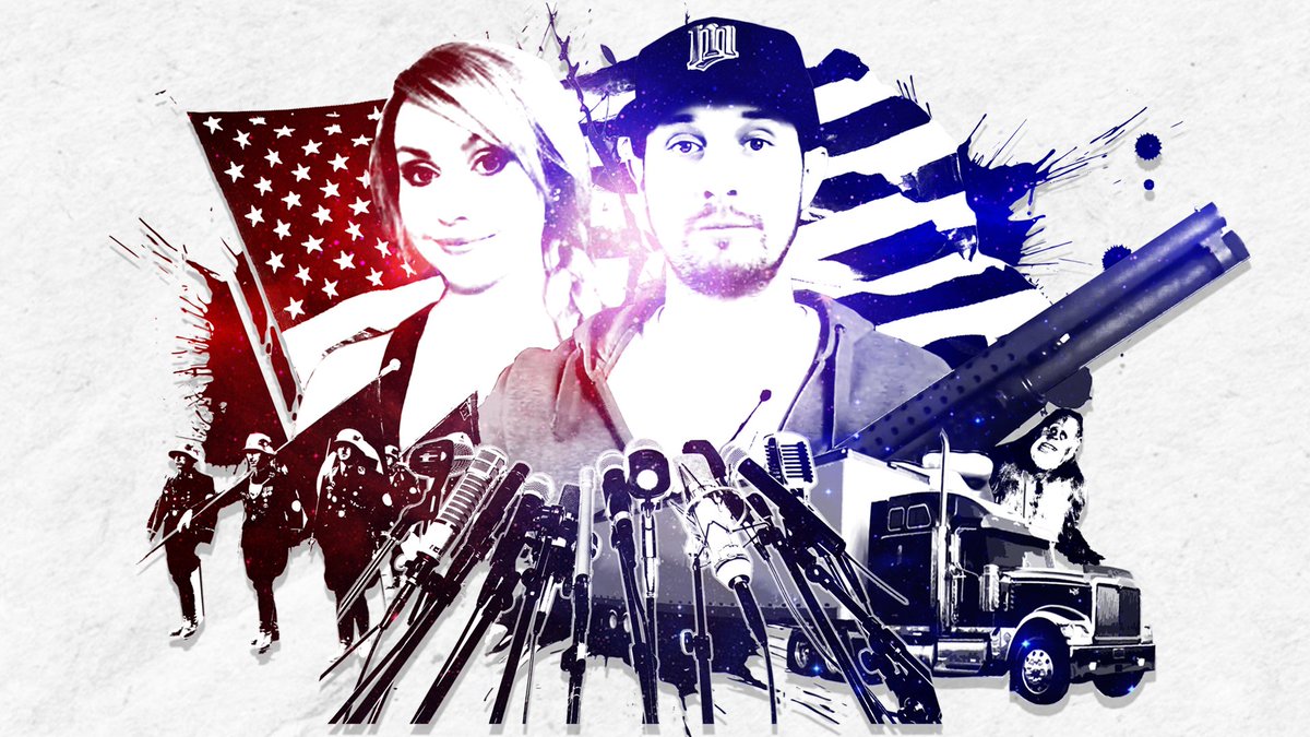 MLChristiansen's tweet photo. LIVE at 9 ET, we're talking Starbucks reparations, that crazy fatal plane explosion, that Fresno State professor who hates Barbara Bush and more - come hang out.  https://t.co/RJcJS5F3dA https://t.co/OTHEzCO7PH