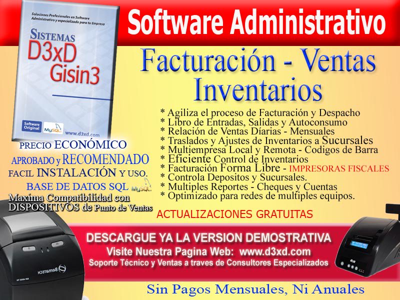 sistemasd3xd's tweet photo. Software Administrativo Gisin3 Lo mejor para tus empresa hoy https://t.co/jyfXUZfi6s https://t.co/a03yU3hhEE
