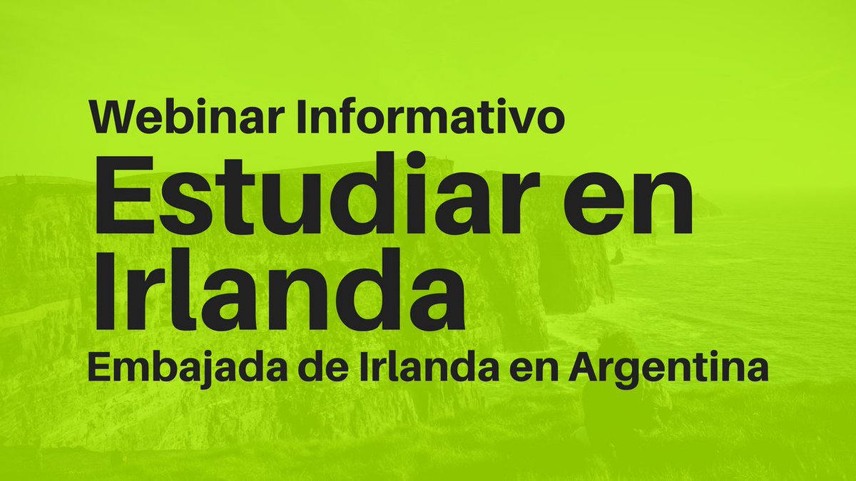 yaicosedu's tweet photo. La Embajada de #Irlanda en Argentina nos explica las ventajas de #estudiar en Irlanda y que necesitas para lograrlos:
https://t.co/gfLClut4kK 
#estudiarirlanda @IrlandaYa @MEI_Ireland https://t.co/VSSNDd9dlD