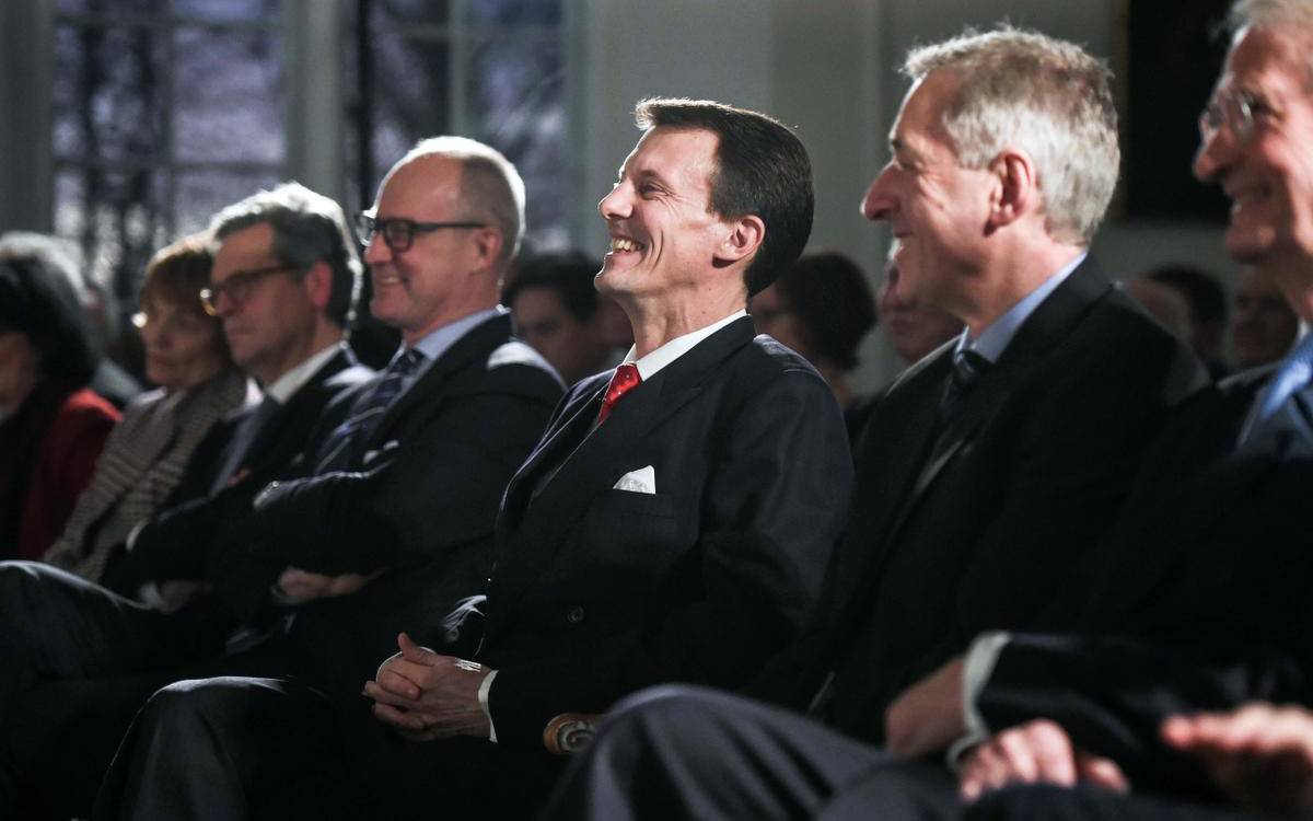HRHprincesMarie's tweet photo. El principe Joaquin participa en los Diálogos de Schackenborg https://t.co/cAOYZjHQeo