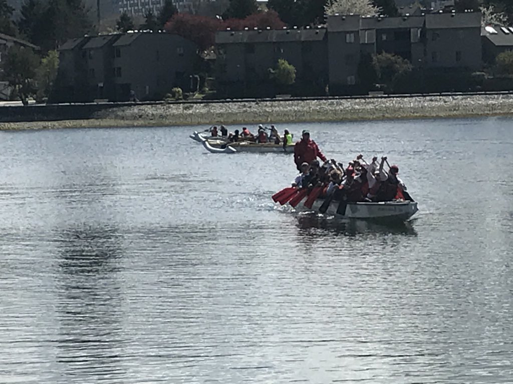 FCRCC's tweet photo. Thanks to everyone who took part in our 30th anniversary open house! flatwater, outrigger and dragonboats, oh my! #VeryVancouver #vancouver #FalseCreek #granvilleisland https://t.co/xft8qV1m9k