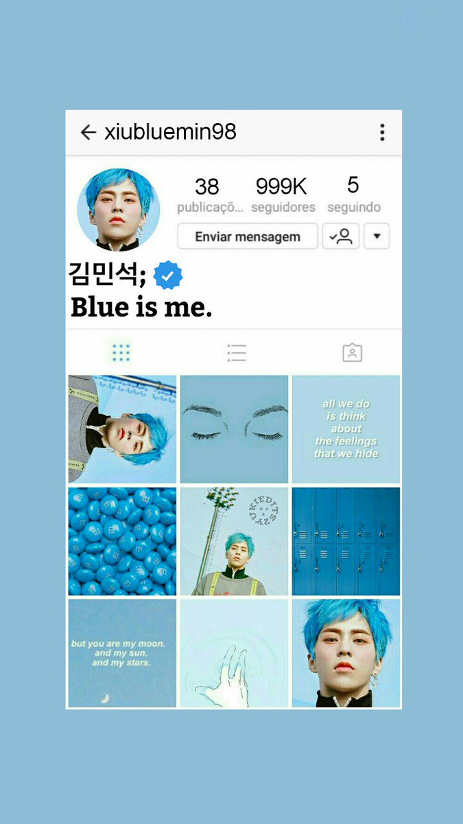 YukiEditsS2's tweet photo. 🕒 Kim Minseok, Xiumin, Blue Aesthetic, EXO, Instagram, Lockscreen, Wallpaper

🕒 Favorite if you like
🕒 RT if you save
🕒 Screenshot if you use
🕒 Pedido por: @MinMin35320345 https://t.co/H6LC97nJAp