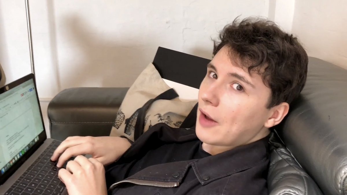orbitphil's tweet photo. excuse me @ phil lester i see a running theme in these vlogs https://t.co/TEwJke9uyG