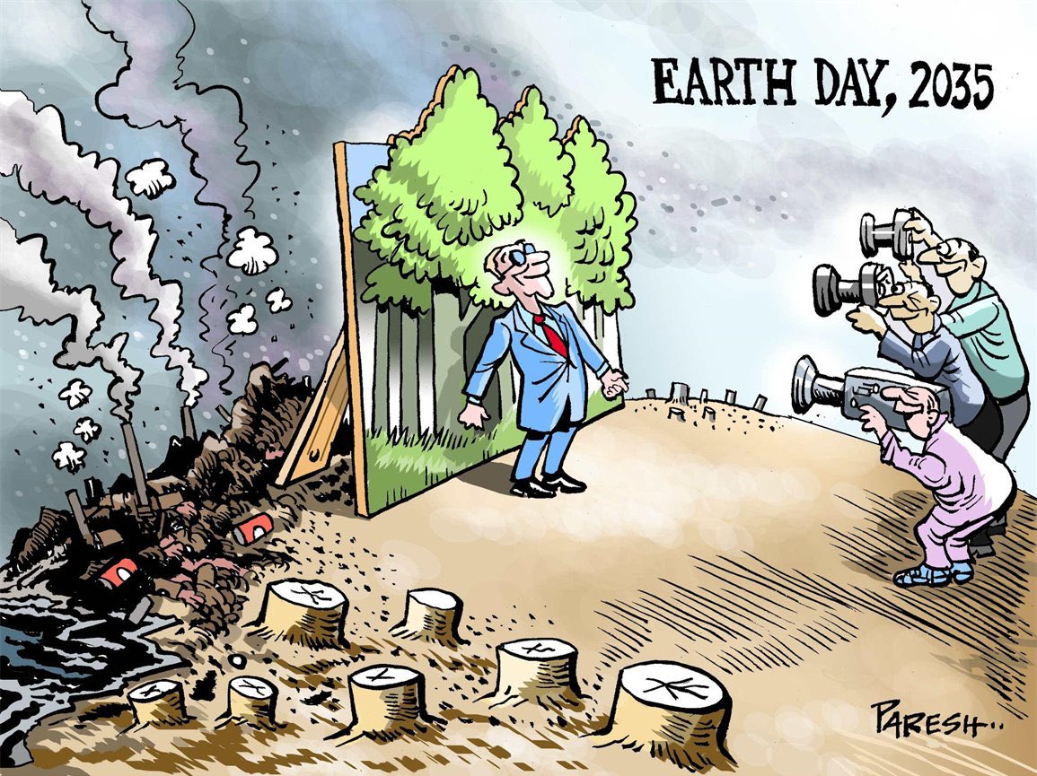 prettyingreentv's tweet photo. #EarthDay April is #EarthMonth 'n although we'd celebrate it everyday..this pic really expresses  our feelings #ProtectOurPlanet #green #eco https://t.co/FvZDGS7VSN