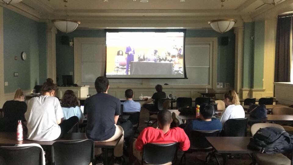 MiamiMockTrial's tweet photo. While #MMT 1050 competes in the final round, #Mockhawks and alumni near and far are watching the livestream in Oxford and across the country. Reply to this tweet and show us how you’re watching our return to the Championship stage! https://t.co/WxEm92NLG3