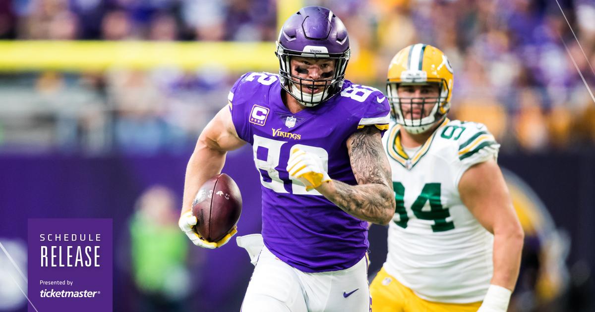 The #Vikings see all 3 NFC North foes during the 3rd quarter of the 2018 season.   📰: mnvkn.gs/h8HcmU https://t.co/nh3AbLO4Ua