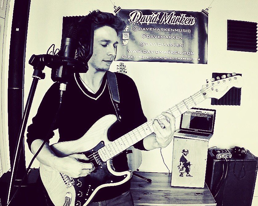 DavidMarken's tweet photo. Finishing off Sunday with a bit of recording at home. It’s been a long time since I showed the strat some love! https://t.co/YPBOfzAspw