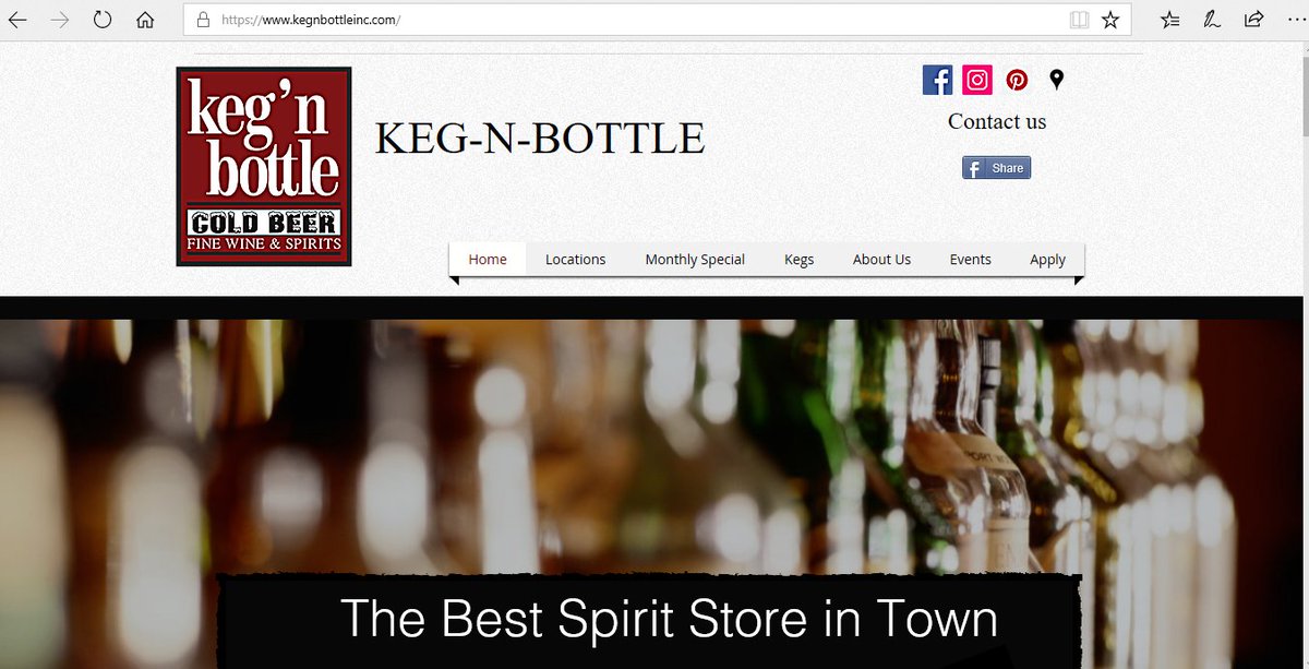 ANDonTAP's tweet photo. Check out the beautiful new website from Anderson On Tap's Presenting Sponsor, @keg_n_bottle liquor stores! It's now easier than ever to find a location, see what's on special, and so much more! And don't forget to purchase tickets to Anderson On Tap at https://t.co/7NhwBS1ri1! https://t.co/lkjrUFStQ1
