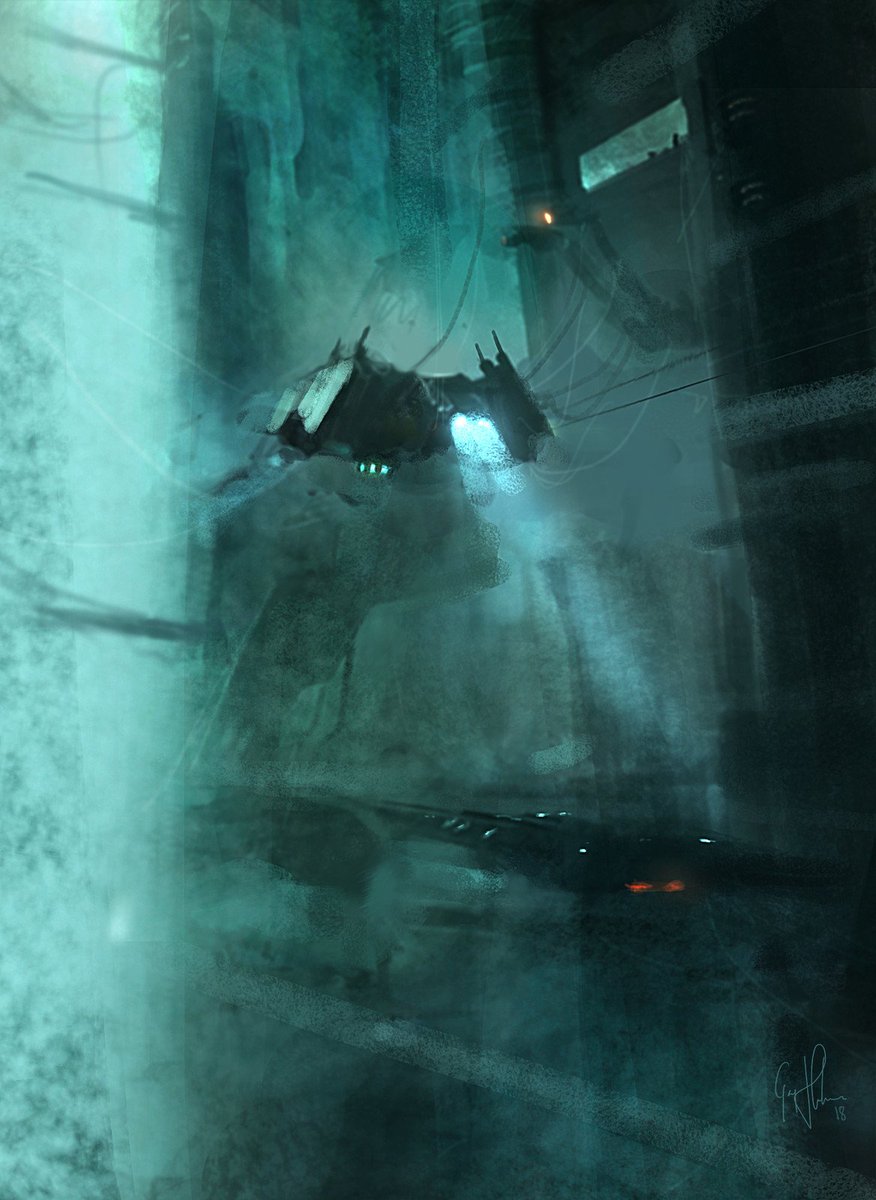 CCP_Jorg's tweet photo. A little scifi sketch before bed https://t.co/mNOGzdfGUc