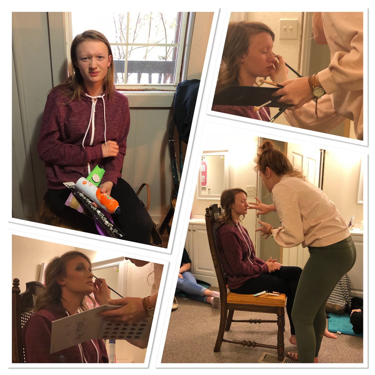wjrandell's tweet photo. The #AwesomeAunts were on #PromPrepping duty yesterday!! So much fun! Big thank you to @marandas11 for hair and makeup, amazing work &amp; a huge life saver!!! https://t.co/94yalriYs8