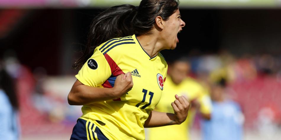 Con 9 goles, Catalina Usme culminó como goleadora de la Copa América Chile 2018. 🎖️⚽️👏
📷: <a href="/CAFemChile2018/">Copa América Femenina Chile 2018</a>
#FCFFemenino #CopaAméricaFemenina #CopaAméricaFemenina2018
