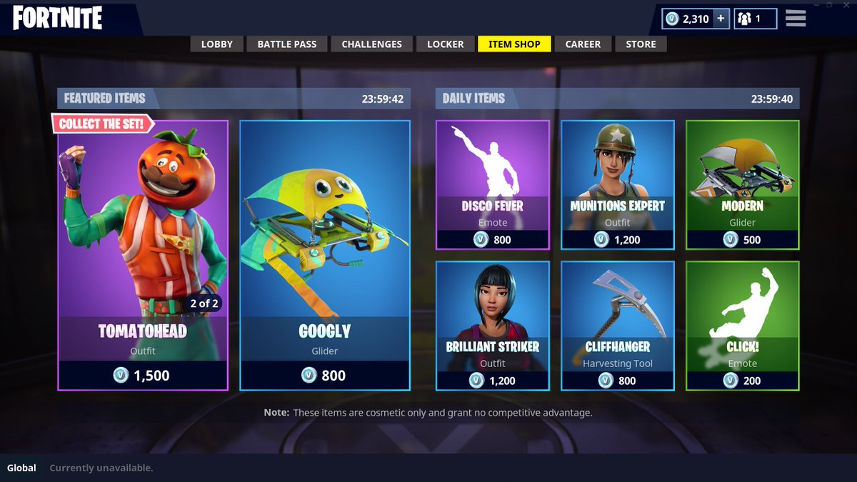 Fortnite Item Shop 22 April