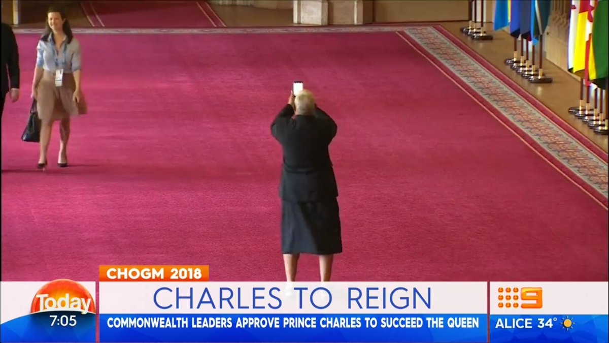 angry_kpra's tweet image. Our very own Reluctant Hero at #CHOGM2018. Vinaka @FijiPM. 

#ButFirstLetMeTakeASelfie #Talanoa4ambition