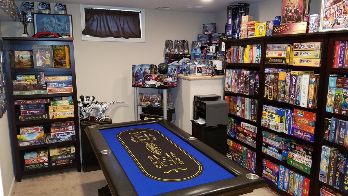 Just setup new game table...also ordered velvet (berry red) to replace the blue material that came standard on this model...looking forward to testing it out