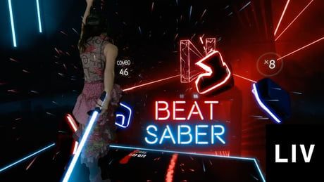 Asante_TapTap's tweet photo. Watch as Guitar Hero clashes with Star Wars in this virtual reality game called Beat Saber.
Whole video: https://t.co/T1QZoUNkmF
#VR #lightsaber #virtualreality #light #musicgame https://t.co/TTR9dVyEe9
