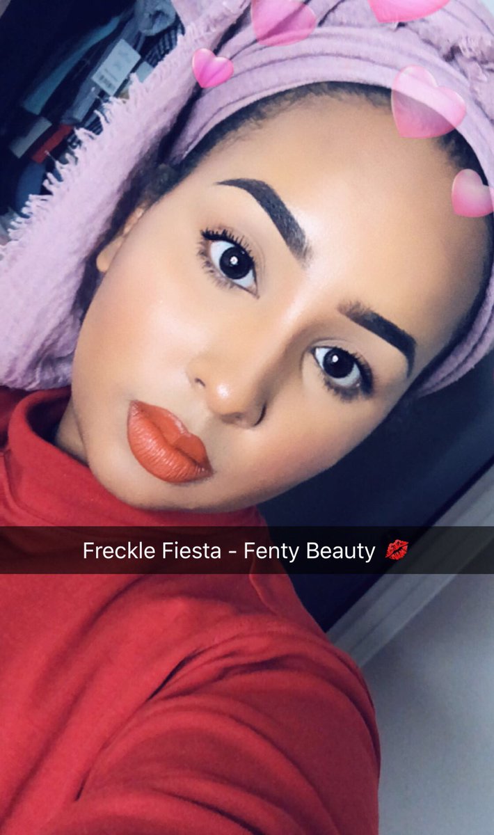 glamwithfatma's tweet photo. @fentybeauty @PriscillaOno #mattemoiselle lipstick in #FreckleFiesta 💄

#fentyface #fentybeauty #fenty #makeupartist #MakeUpAddict #makeup https://t.co/1dzVsPIbB8