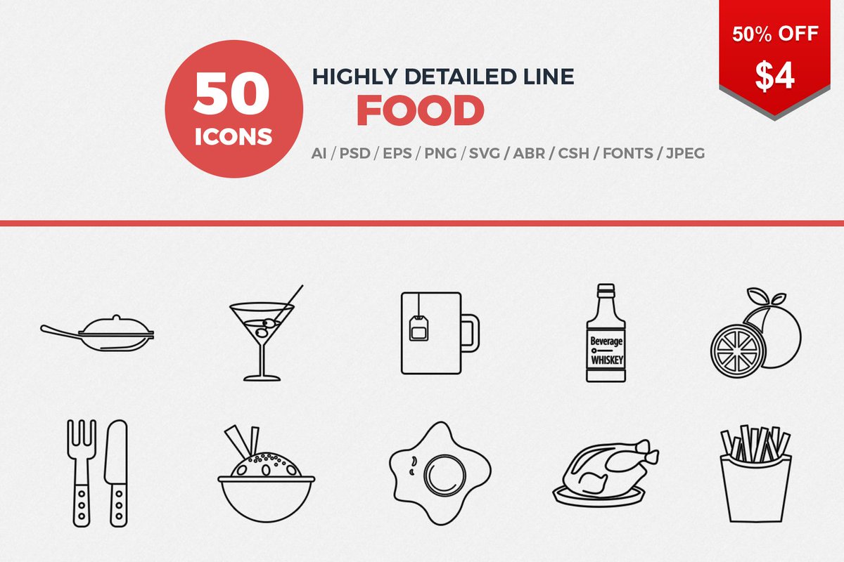 Miller77Raechel's tweet photo. Pixel Perfect Vector Icons Food Set Now in so Low! Perfect #design for your next food project. Download now π https://t.co/UmjfYJG6HZ #vector #iconset #lineart #lineicons #foodicons #kitchenicons #aprilsale #summersale #logos #logotemplates #foodlogos #thinlineicons #besticon https://t.co/vLYFVLDzyf