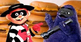 1029thebuzz's tweet photo. What is that pic? Is that the "Hamburglar" "Grimacing"? #GoPreds #dadjokes #toomanyquotes https://t.co/vPZfLLKzWv