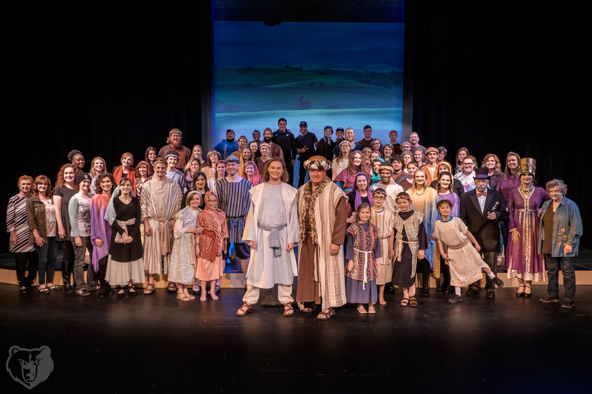 BarclayCollege's tweet photo. Word got out about our musical and our final showing of Joseph and the Amazing Technicolor Dreamcoat had 513 attendees, about 60 shy of a sold-out show! Congratulations and a big thanks to all the cast, crew, and everyone else who helped us put on this amazing show! https://t.co/0Rawdk9i1U