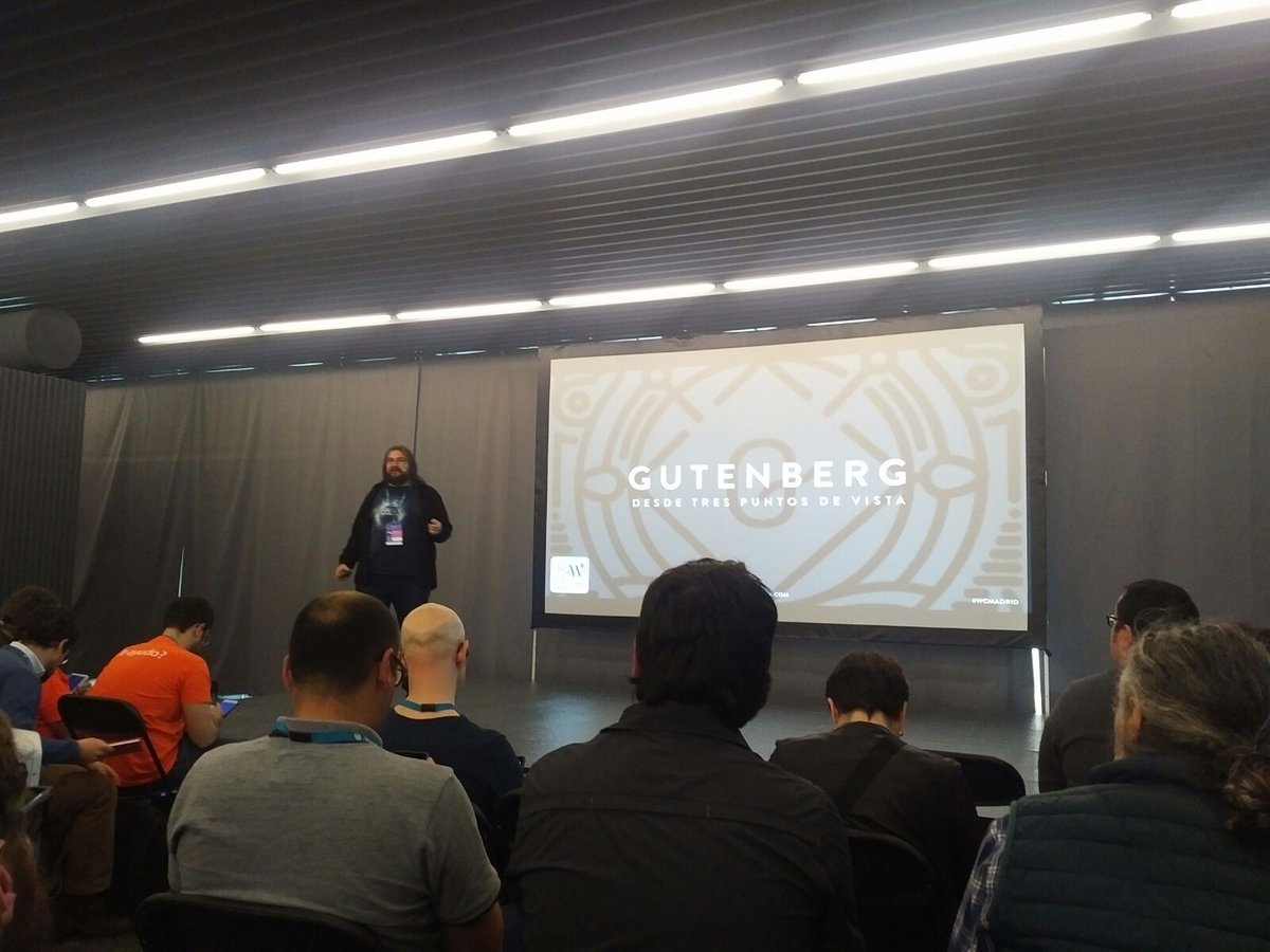 Con nocturnidad y alevosía 😁 tal y como os dije que probéis #Gutenberg he publicado las diapositivas de mi ponencia de la <a href="/WordCampMad/">WordCamp Madrid</a> para que podáis usar los enlaces de recursos y plugins. Gracias a tod@s l@s que asististeis a la charla.

vdevidania.com/gutenberg-desd…

#WCMadrid