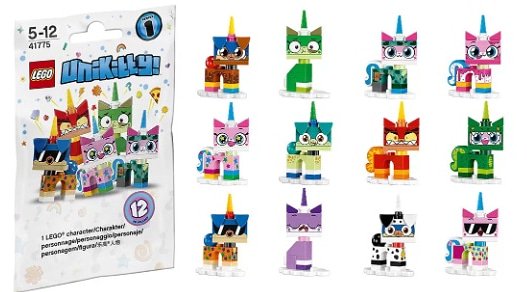UniKitty ⚠️
Prochaine série #lego à l'image de la célèbre #UniKitty de Lego #Movie. 
Une "mini"collection de 12figurines, ou il me semble que la tatage risque d'être quasi impossible.Reste a voir si le prix ne grimpe pas un peu plus a la sortie du film... Source :Hellobricks