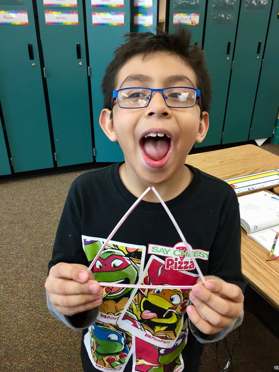 TroupClassSSP's tweet photo. Applying what we've learned to make POLYGONS during our geometry unit. Hands on learning is the BEST!
#ssppride #tryeverythingkec https://t.co/Bx4MxY7DFs