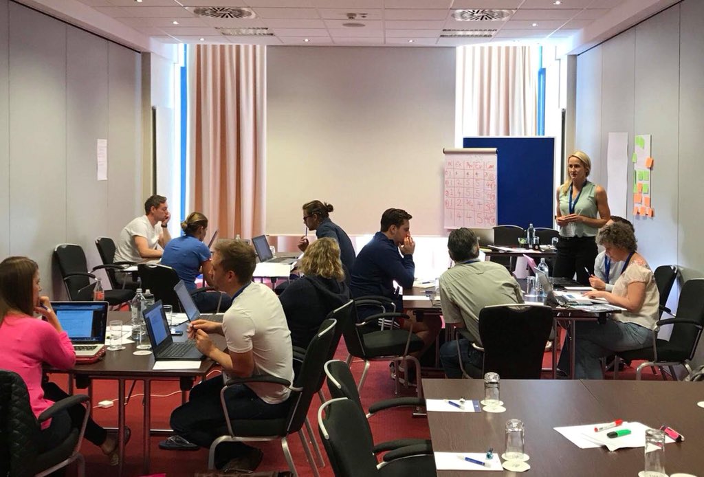 JESSDubaiSport's tweet photo. Well done to our very own Miss Flanagan leading a Cat 2 SEHS IB course this past weekend in Vienna. @JESS_Secondary @JESSSixthForm https://t.co/zErZO6AP55