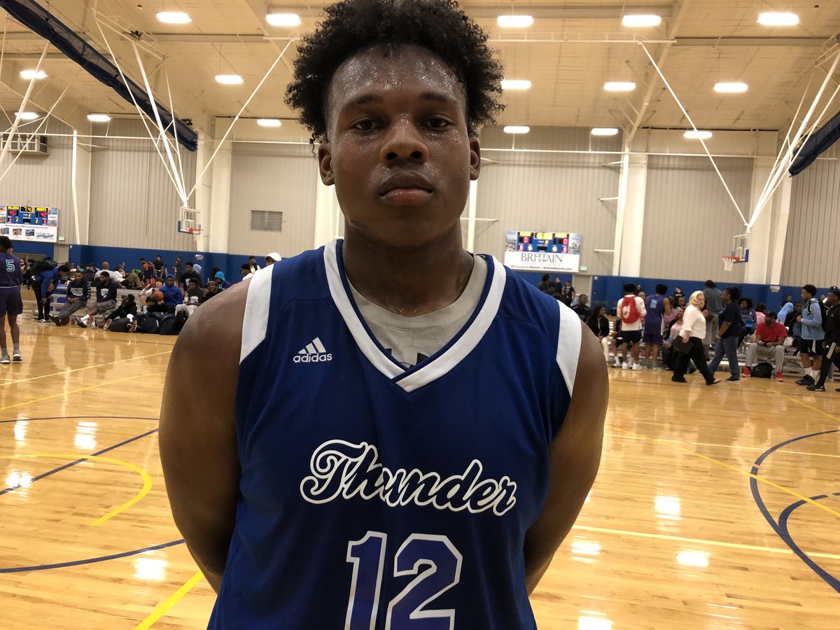 Kerry Eaddy (2018) Carolina Thunder.  UNSIGNED SENIOR.  Played inside-out today. Hit 6 three pointers (unofficial). Played both ends of the floor. Plays with some attitude and grit. #PrepHoops
