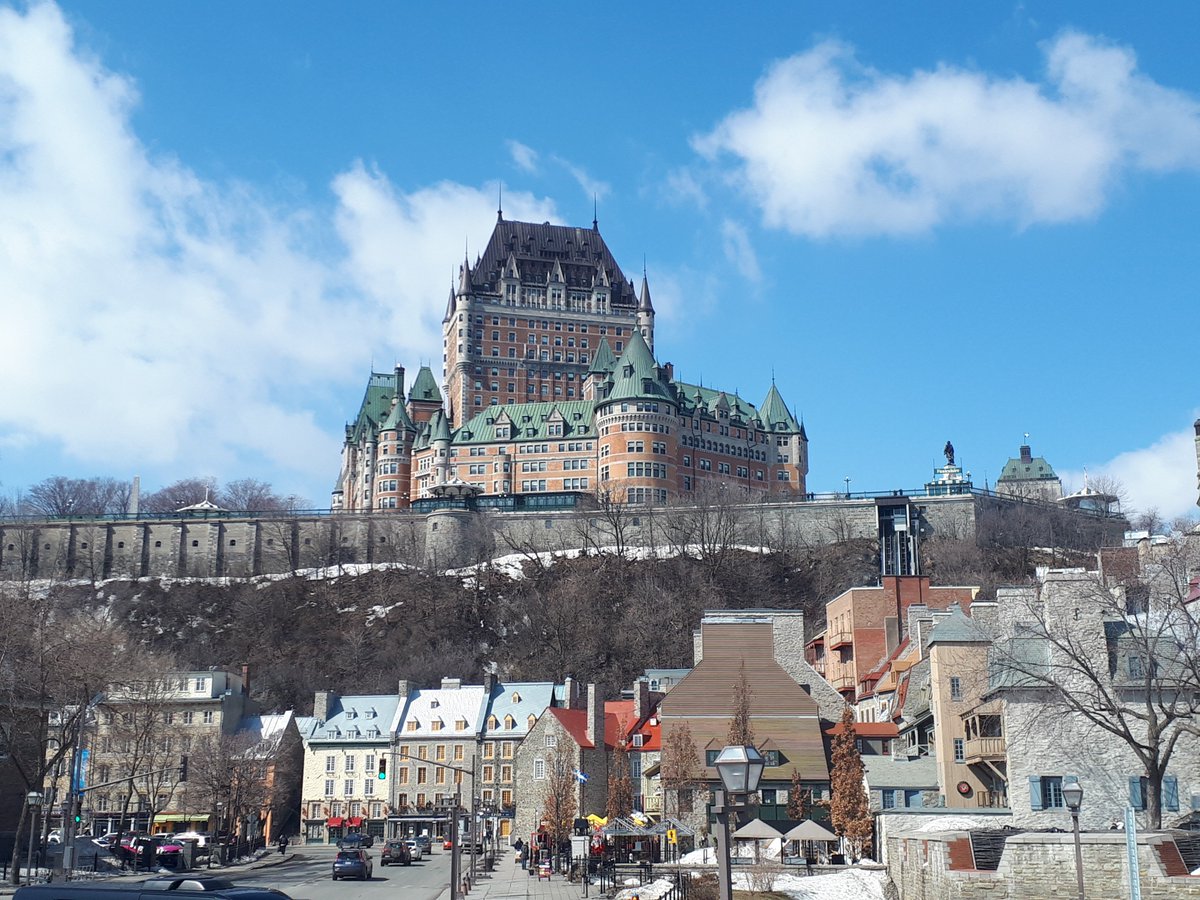 MLCvicar's tweet photo. #Gedanke 354: Dann ging es weiter nach #QuébecCity: #ChateauFrontenac, #MuseumOfCivilisation, #StLawrenceRiver, ... Das alles noch bei wundervollem Wetter, auch wenn es noch sehr kalt war, ... https://t.co/mjtGILgBKg