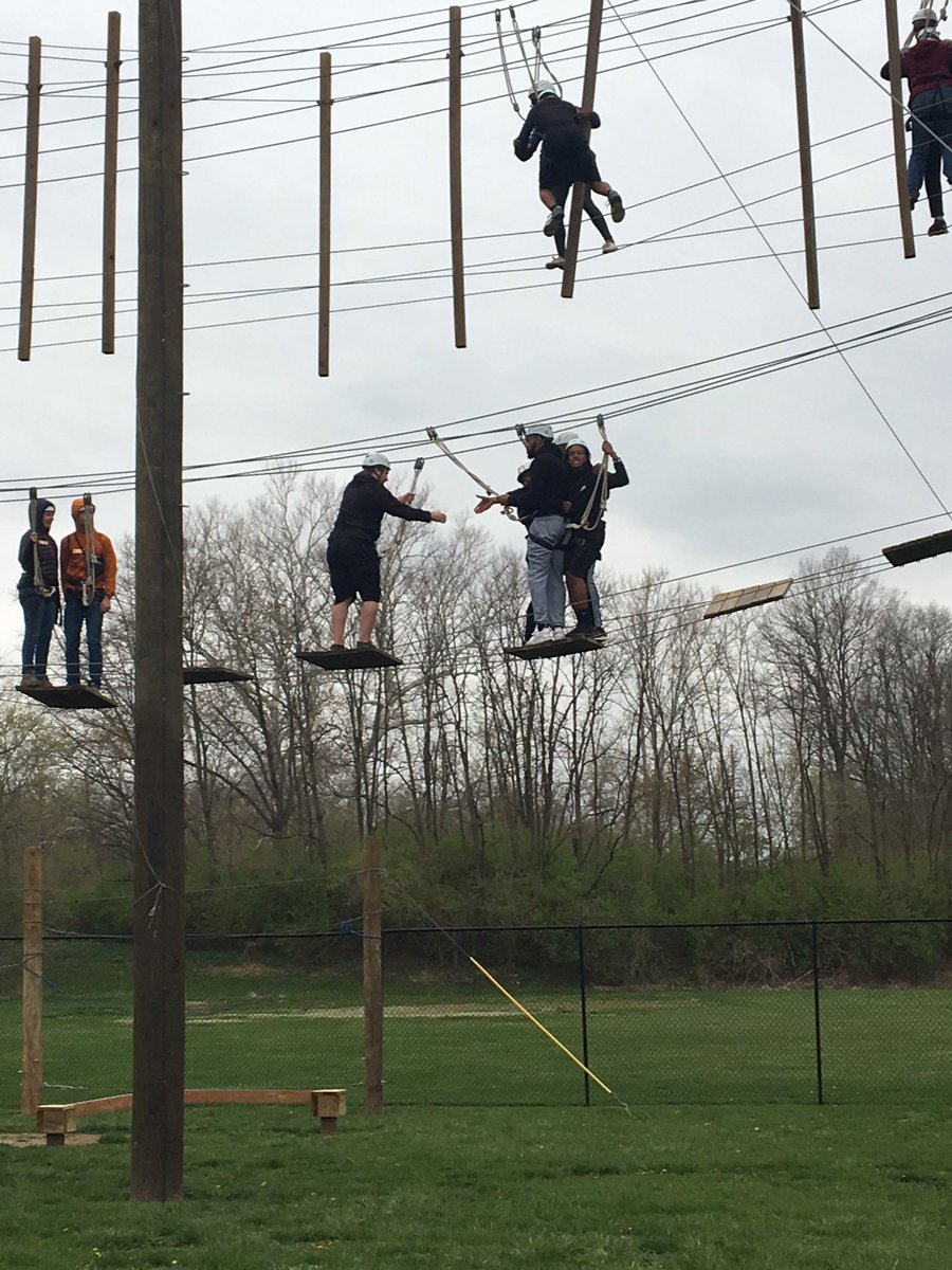 Look at that. He is scared of heights. Last year he was scared of joining groups. MOCHA has challenged him in ways I never could have. He is a strong, independent man now. @kevinmcd10 <a href="/CPSMACScholars/">CPS MAC Scholars</a> <a href="/dr_aclifton/">Dr. Adrian Clifton</a>, thank you. We will see you at graduation. 😎