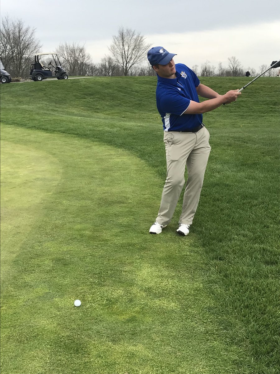 MidwayMGolf's tweet photo. Getting some practice in before the first round of conference tomorrow! https://t.co/fwHEvXCdYF