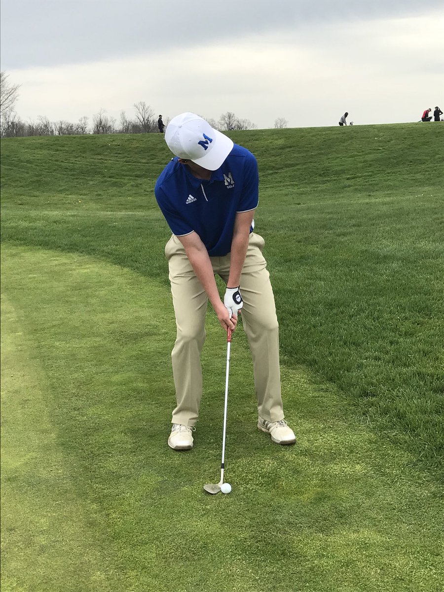 MidwayMGolf's tweet photo. Getting some practice in before the first round of conference tomorrow! https://t.co/fwHEvXCdYF