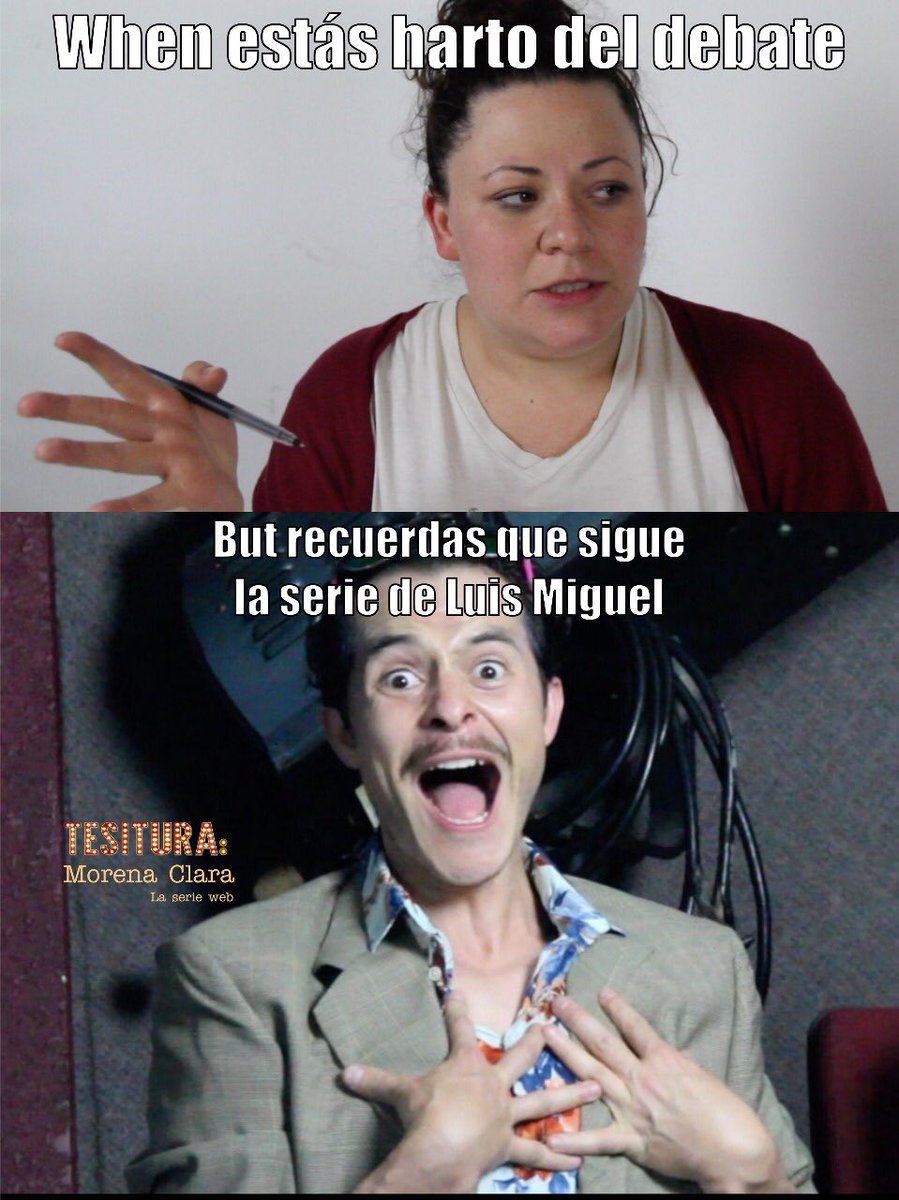 #DebatePresidencial2018 #DebateINE #LuisMiguelLaSerie #LuisMi #AsiElDebate 

#tesituraLaSerie 

bit.ly/2qrpgoE