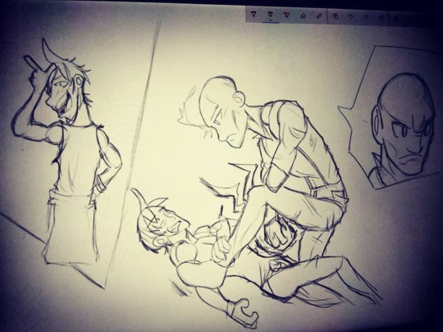 associatedFRESH's tweet photo. A word to the wise: Never antagonize Cheyanne. Paneling for #vandals with a personal favorite in the story. More to come. #comics #mangaartist #kawaii #sketch #sketchoftheday #design #imagecomics #animedrawing #manga #mangaart https://t.co/bOXfolTPdp