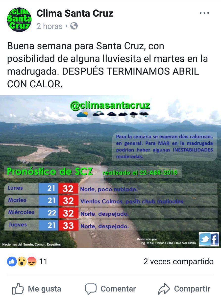 clima santa cruz