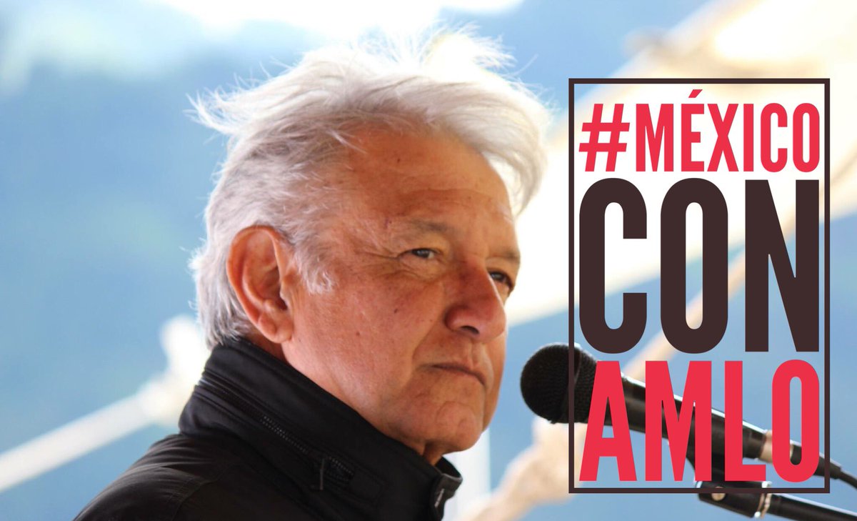 #MexicoConAMLO Que miedo te tienen todos están en contra con el.