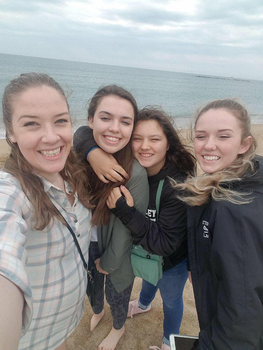 OVGirlsLax1's tweet photo. The last night of Spring Break but here are some great pictures of our players and Coach Wheeler in Paris and Spain this week! #wearejealous https://t.co/9luSTBH2rZ