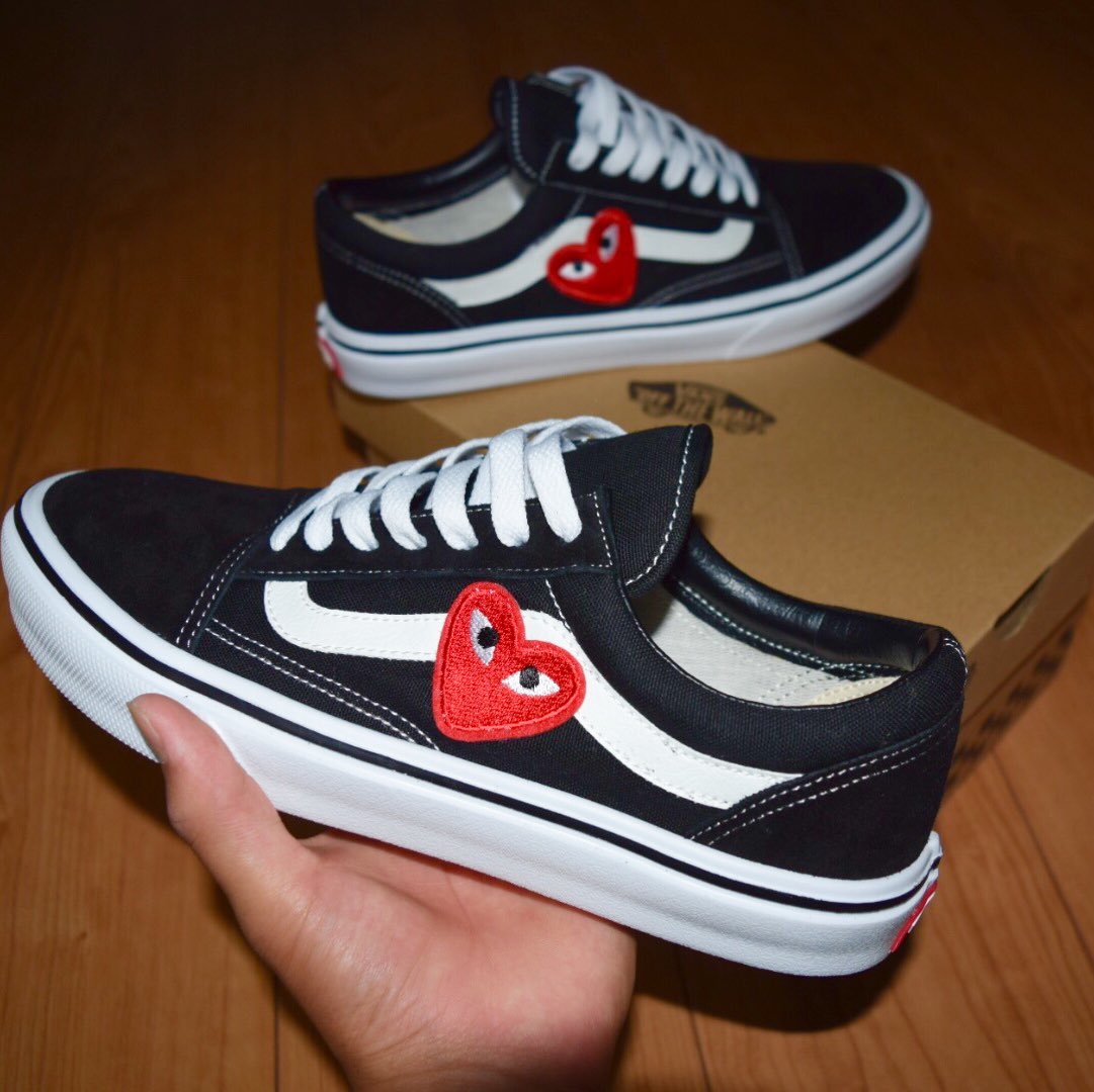 vans per comme de garcon